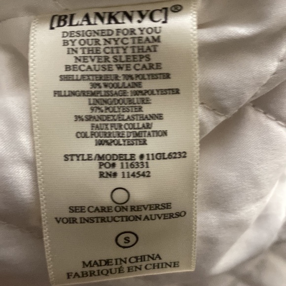 BLANK NYC Wool Blend Shacket Coat - Picture 5 of 5